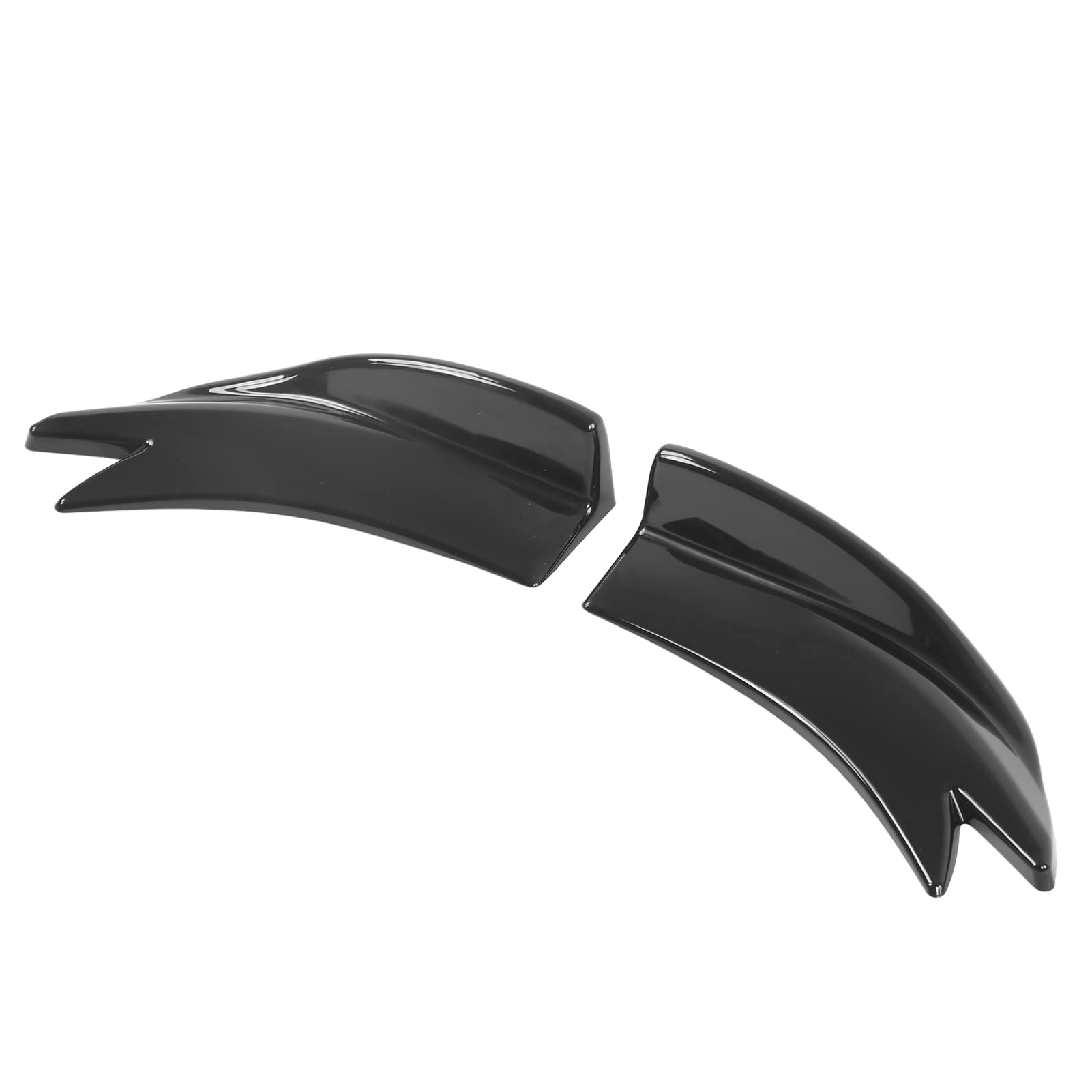 Fydun 1 Paire Aileron de Pare-Chocs Arrière Universel Spoiler de Séparateur de Diffuseur de Lèvre de Pare-Chocs Arrière D'automobile Protecteur Anti-Rayures à Lèvre Arrière