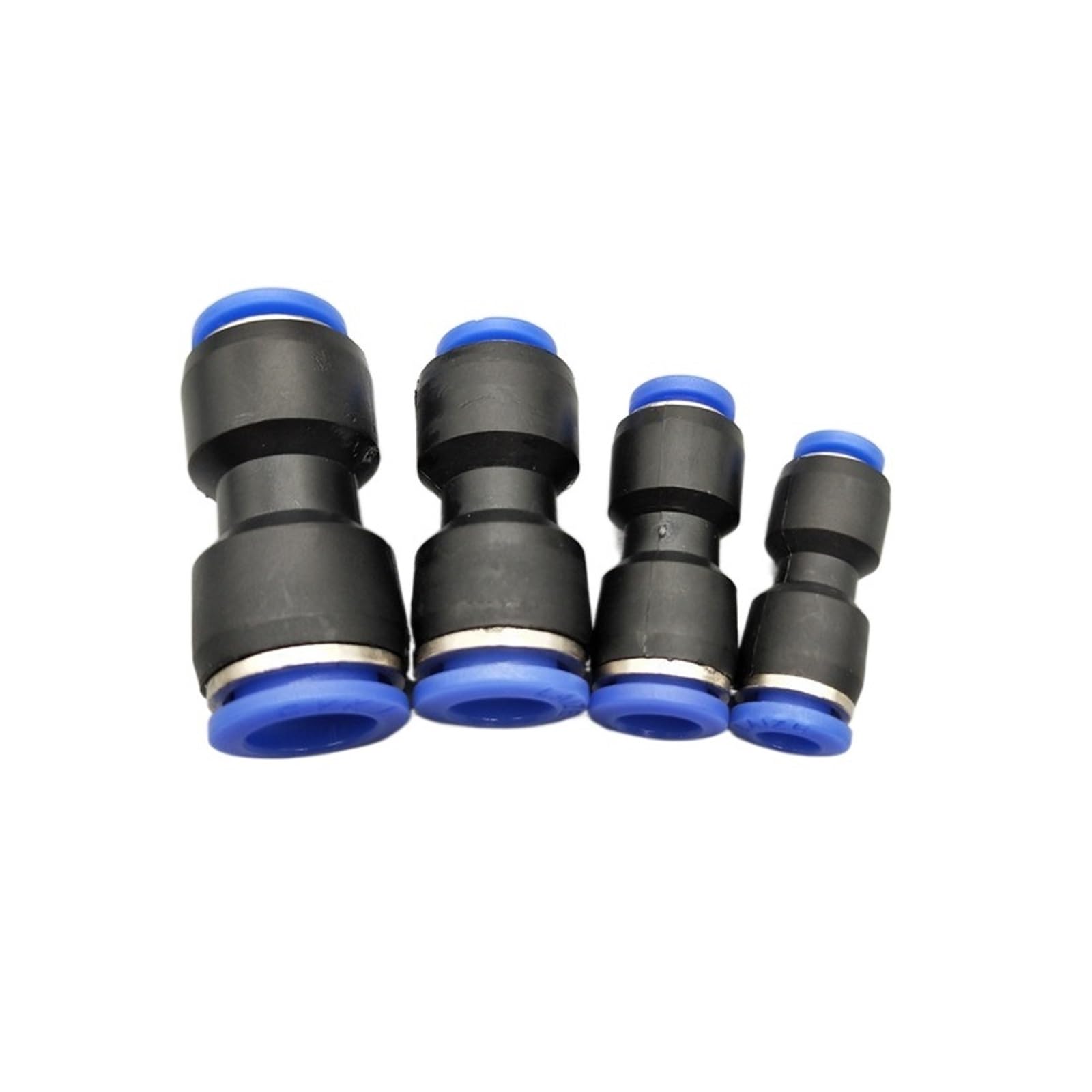 Raccordi per connettori pneumatici, Spingere con un solo tocco nei raccordi del gas diritti Connettori rapidi in plastica che montano il tubo flessibile pneumatico dell'aria(10mm 8mm)