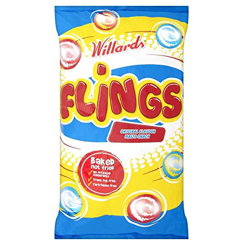 Price comparison product image Willards Flings Maize Snacks (150g)