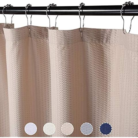 CAROMIO Extra Long Shower Curtain Cover