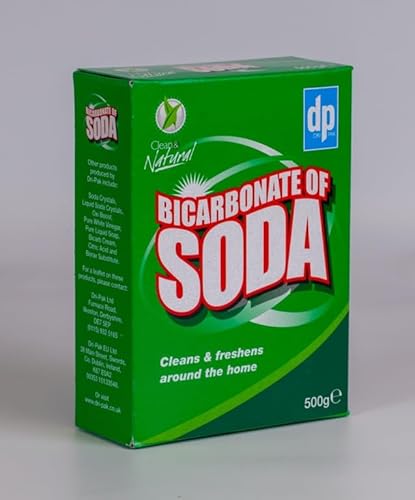 Bicarbonate of Soda for Cleaning, Baking Soda, Eco-Friendly Multi-Purpose Cleaner, Odor Neutralizer & Baking Essential Natural Pure Sodium Bicarbonate Powder, Home Cleaning & Bath Bombs