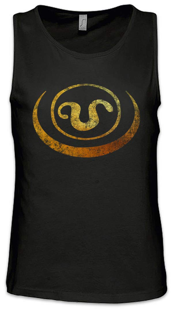 Urban Backwoods Men's Black Symbol Of Apophis Tank Top Training Gym Vest Shirt Size Xl
