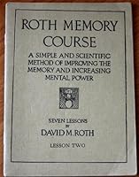 Roth Memory Course, Seven Lessons B000LCEL6Q Book Cover