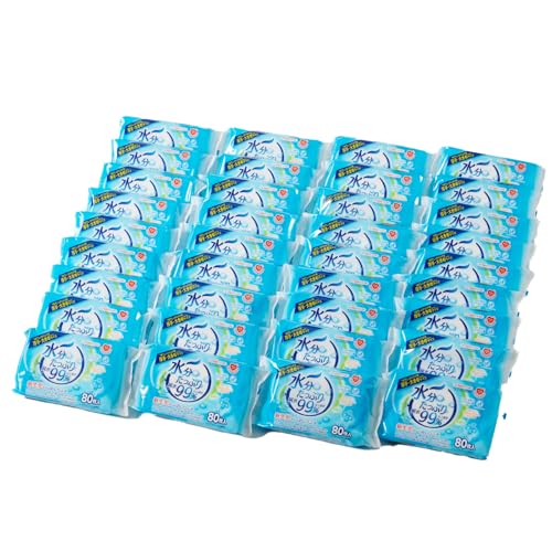 [2回定期便]水分たっぷり純水99% おしりふき80枚入×3P×12セット(計72個) ベビー用品