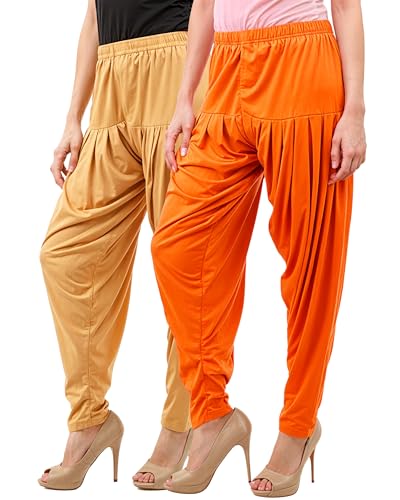 Image of Buy That Trendz Patiala Salwar for Women Relaxed Fit Viscose Patiyala Salwar Harem Bottom Pants
