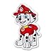 PAW Patrol Marshall Embroidered Patch Iron On (2.6" x 3.9")