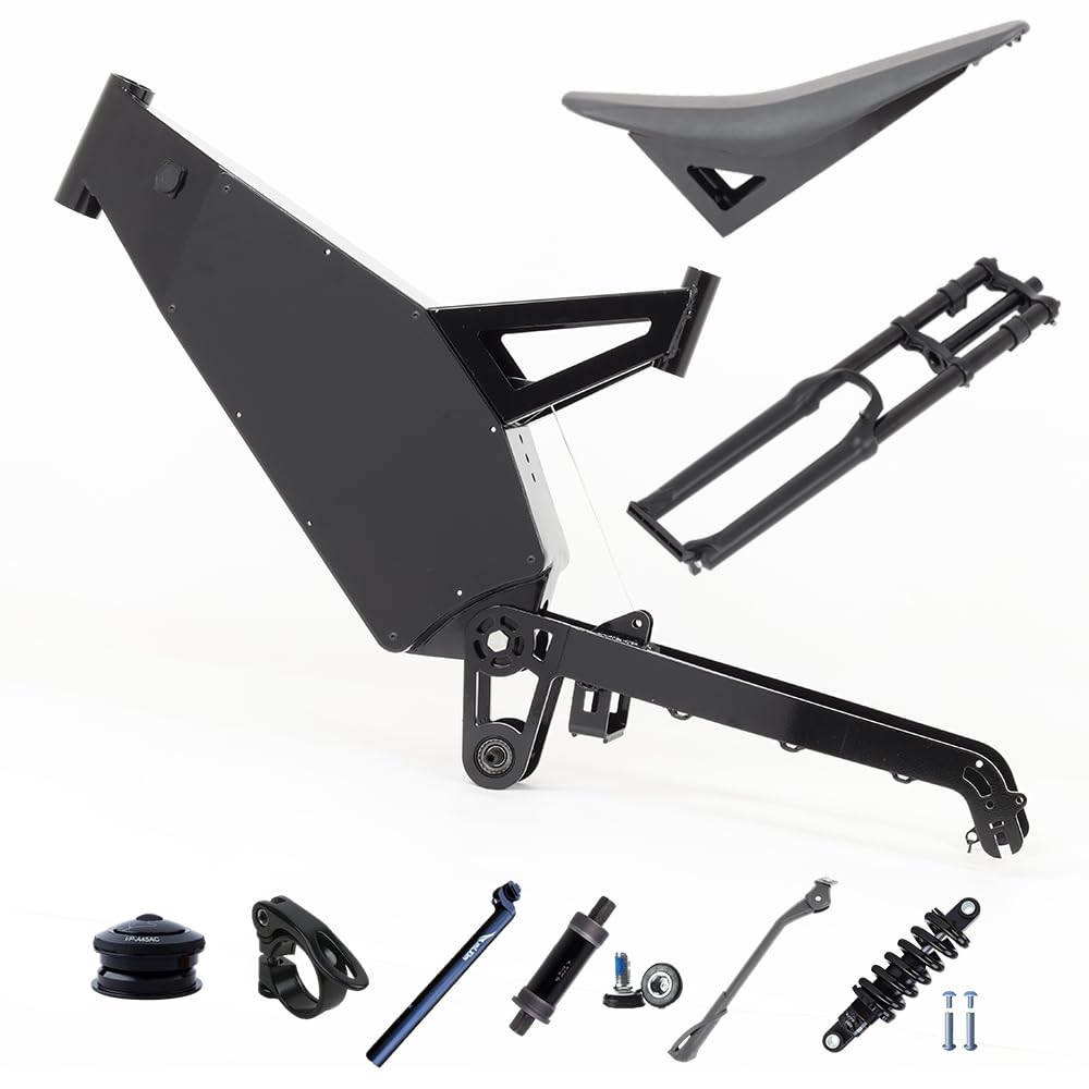 KEYU Fat tire Enduro ebike Frame Electric Enduro Dirt e Bike Frame Enduro ebike Frame Electric Bicycle Frame Bicycle Frame