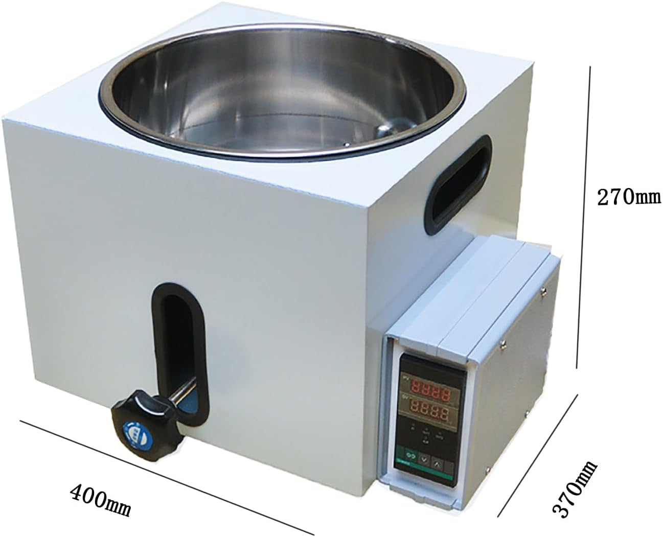 5L Lab Water Bath, 2000W Stainless Steel Thermostatic Heater with Digital Temperature Control, Ideal for Food Heating & Chemical/Biological Experiments