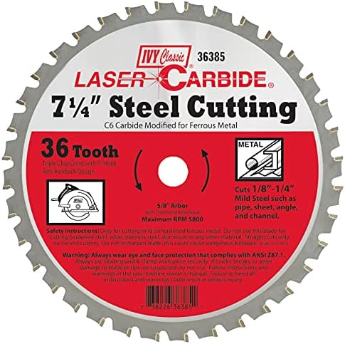 IVY Classic 7-1/4" 60-Tooth Circular Saw Blade - Swift Cut Plus For Wood & Plywood