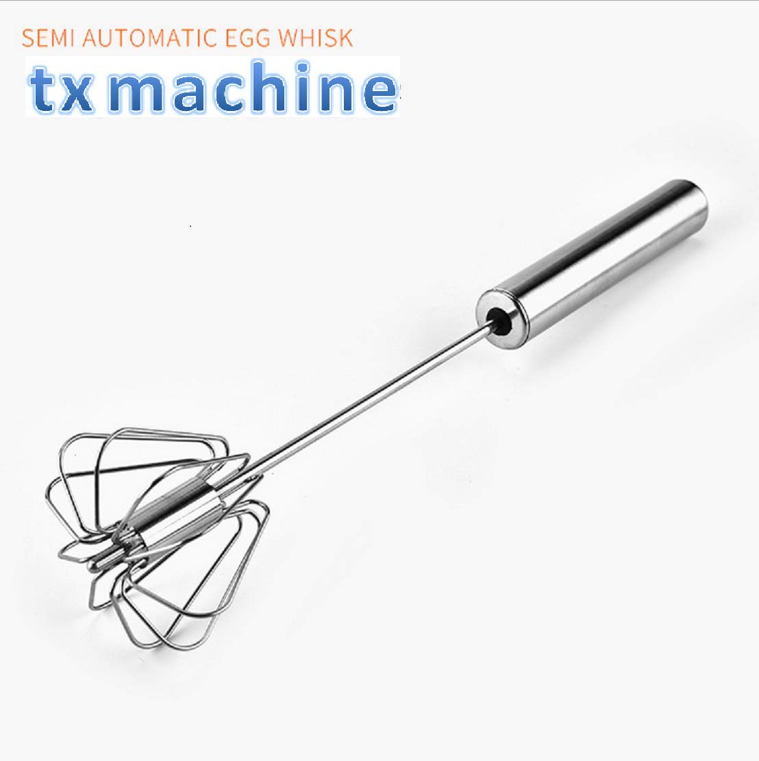 TX® frusta da cucina in acciaio inox, frusta per uova, montalatte, utensile da cucina per mescolare frusta e mescolare 5 pezzi