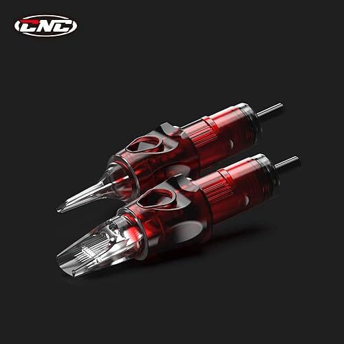 Miniatura 48 de CNC 3RL Cartucho de agujas de tatuaje 20 Uds #10 Bugpin agujas desechables Round Liner con membrana EN04-20-1003RL 3RLT