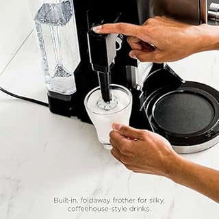 Ninja CFP301C DualBrew Pro Système de café spécialisé, dosette à portion unique, cafetière goutte à goutte de 12 tasses (version canadienne), noir