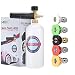 MATCC Adjustable Foam Cannon 33 fl. oz (1Liter) Bottle Snow Foam Lance with 1/4'' Quick Connector, 5 Pressure Washer Nozzles for Cleaning