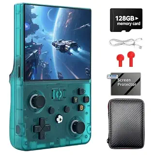 R36MAX 2 Retro Handheld Game Console, 4.5" IPS HD Display