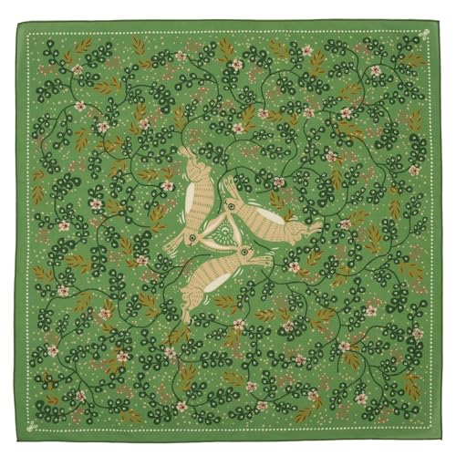 Image of WHTE MOSS Bandana - 100% Cotton Extra Soft Scarf Handkerchief for Men & Women