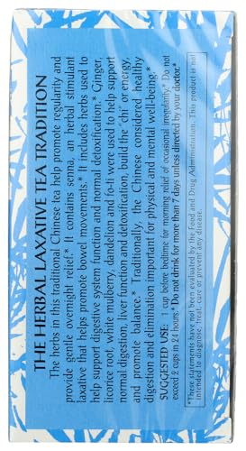 Triple Leaf Tea Herbal Laxative 20 Bag (6 Pack)