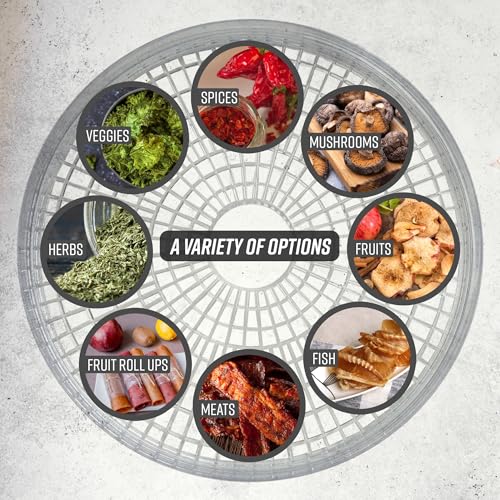 Ronco FD1005WHGEN 5-Tray Dehydrator, Food Preserver Quiet Operation thumb #5