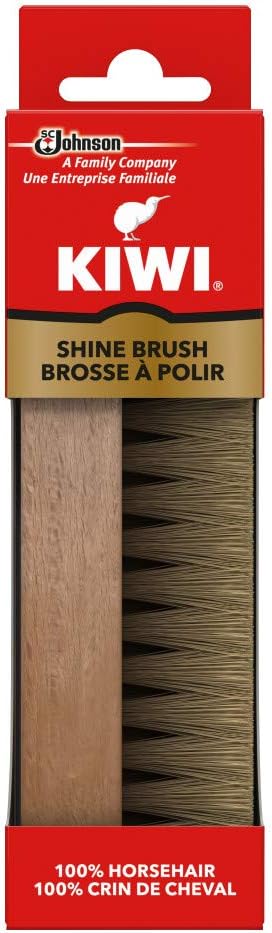 Kiwi 100% Horsehair Shine Brush : Clothing, Shoes & Jewelry