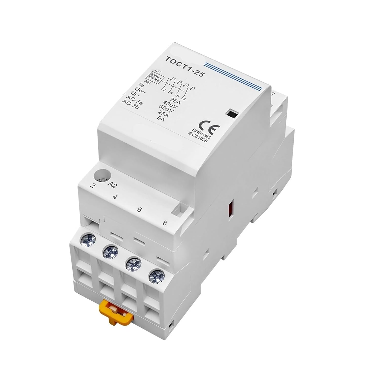 TOCT1 4P 25A 110V Ac 4NO Or 2NO 2NC Contactors 1Pcs(110V,2NO2NC)