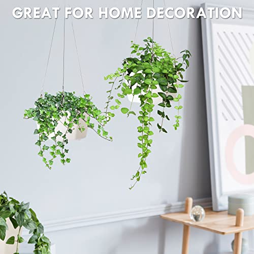 Esofficce Hanging Planters, 9 Set Self-Watering Hanging Pots, 6" Hanging Flower Pots With Drainage Plugs, Water Barrier And Hanging Rope, Macrame Hanging Planters For Indoor Plants, Boho & Home Decor #TOP3