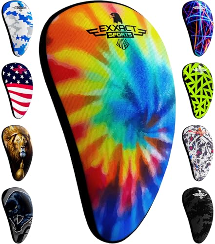 Exxact Sports Lightweight Athletic Cup Mens & Boys (XL, Rainbow)