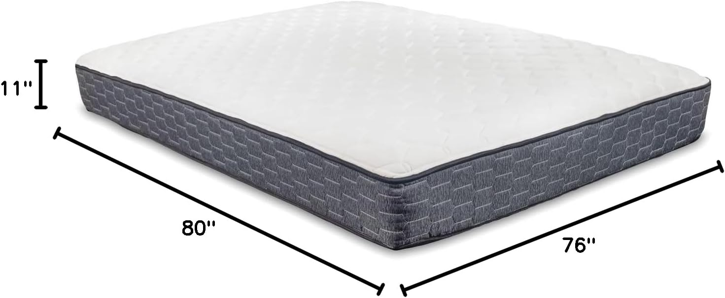 Parklane Mattresses 300 Explorer Medium-Firm Pocketed Coil RV Mattress - King - 76" x 80"