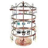 Présentoirs pour Bijoux Tourniquet Boucles d'oreilles (96 Paires) Cuivre