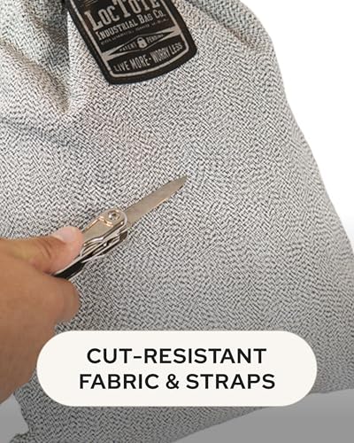 Flak Sack Sport - Anti Theft Backpack | Cut-Resistant Bag with Locking Strap, Lock and Waterproof Coating | Men’s and Women’s Travel Backpack | Safe Travel Bag | Anti Theft Purse 2.02