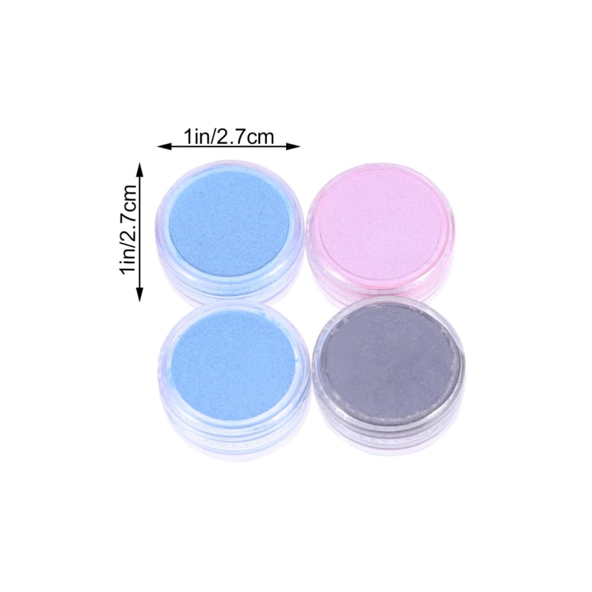CIMAXIC Pearlescent Powder 16 Colors Versatile for Makeup Nail Art Craft Projects Random Color