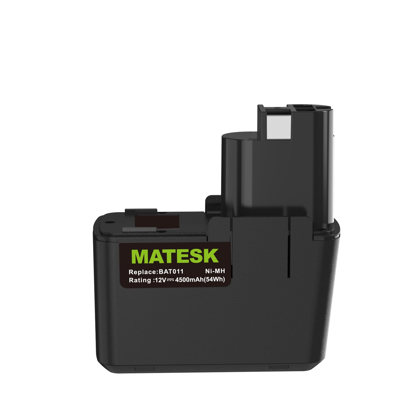 12V 4500mAh BAT011 NI-MH Batterie pour Bosch GSR 12VES-2 PSR 120 PSR 12VES-2 PSB 12VSP-2 GBM12V GLI12V GSB 12 VSE-2 DDR12V GSR 12V 2607335244 2607335055 2607335039 2607335071 2607335090