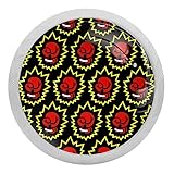 Dimensions : taille des boutons ronds : 3,5 x 2,8 x 1,7 cm. Veuillez vérifier soigneusement la taille des poignées dont vous avez besoin avant d'acheter.