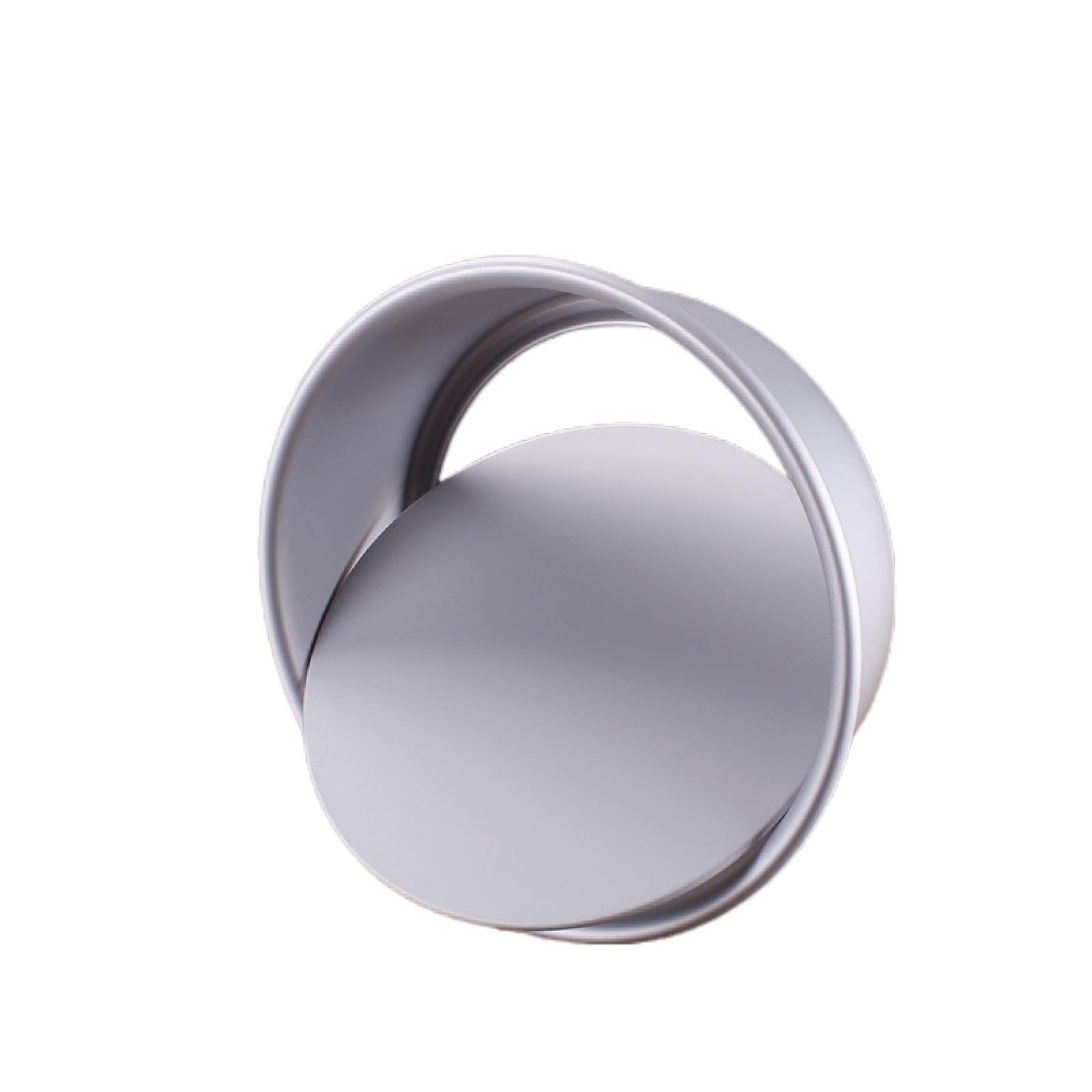 Set Di 4 Teglie Per Torte Con Fondo Rimovibile - Alluminio Antiaderente - Diametri 10, 15, 20, 25 Cm
