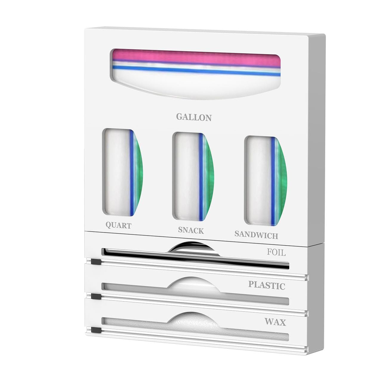 Mr Carib Chef Bamboo Food Storage Bag Organizer