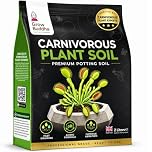 Grow Buddha Carnivorous Soil - Natural Indoor Carnivorous Plant Potting Mix Compost - Enriched with Special Nutrients - Carnivorous Soil Compost Mix for Venus flytrap Plants - Indoor Plant Soil (2L)