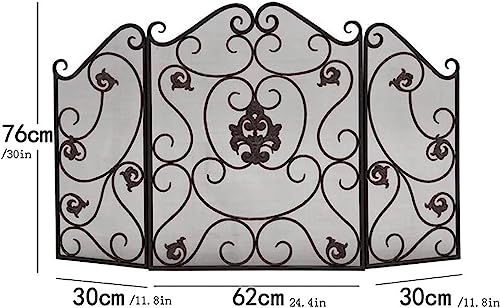 Ecran de cheminée en bronze pour réchauffer l'atmosphère de votre maison - 3