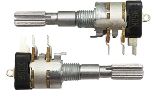 125G �f���A���o���h�X�C�b�`�|�e���V�����[�^A50k B50K �n���h�� �����O 25mm/30mm 1��(A50k25mm)