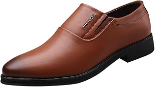 Zapatos latinos para hombre, con puntera de piel, color negro, redondo, elegante, para danza de jazz, zapatos lisos para hombre