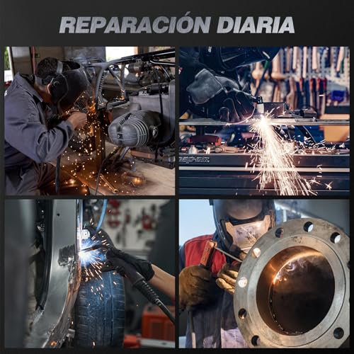 Miniatura 8 de Arccaptain Mig205mp Soldadora 9 En 1 Con Control App Icontrol Plasma Cutter Pulsed Mig Flux Core Spool Gun Dc Hf Lift Tig Clean Mma Para Aluminio 230 V Multifunción