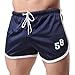 Athletic Men's Big & Tall Cotton Jersey Pull-On Shorts Blue Med