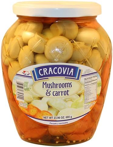 Cracovia Mushrooms & Carrot 680g