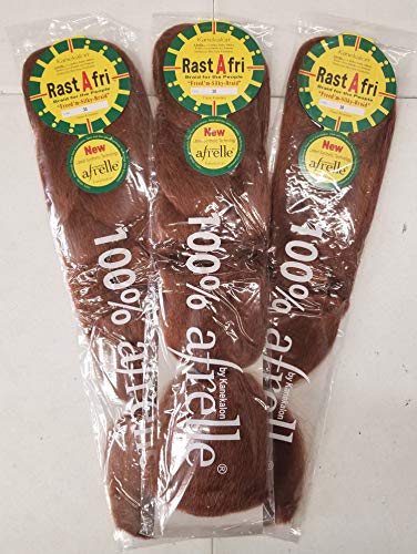 Rasta Fri Braids ( Pack of 3 ) Auburn / 30