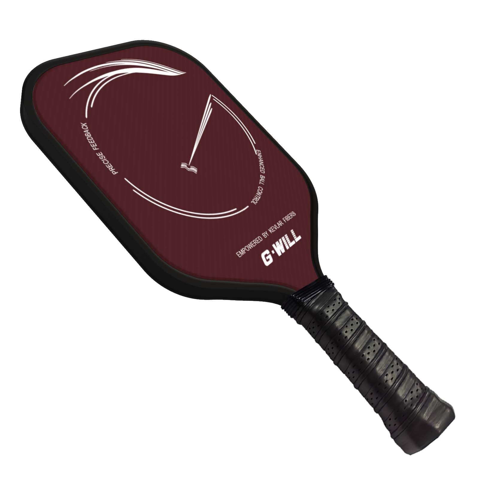 Pickleball Paddle with kaifula Carbon Fiber for Increased Power & Feel - Fully Encased Carbon Fiber w/Larger Sweet Spot