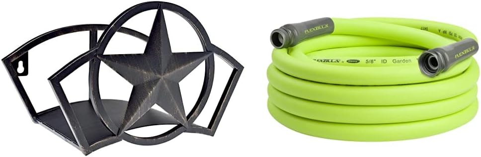 Liberty Garden Hose Butler and Flexzilla Garden Hose Bundle
