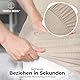 Terra Beds Premium Topper Spannbettlaken 180x200 cm - 200x200cm 160g/m2-100% Hochwertiges Oeko-TEX Baumwoll Jersey Spannbetttuch für boxspringbett Topper – Erhältlich in 10 Farben