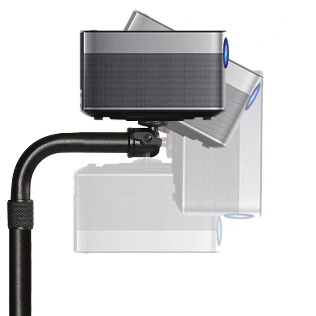 Supporto per proiettore Proiettore Stand Guideck Piegatura Tubo telescopico a 360 gradi a 360 gradi Bustalizzazione del gomito del desktop regolabile con supporto for il carico 11.0 2LB. Ufficio a cas