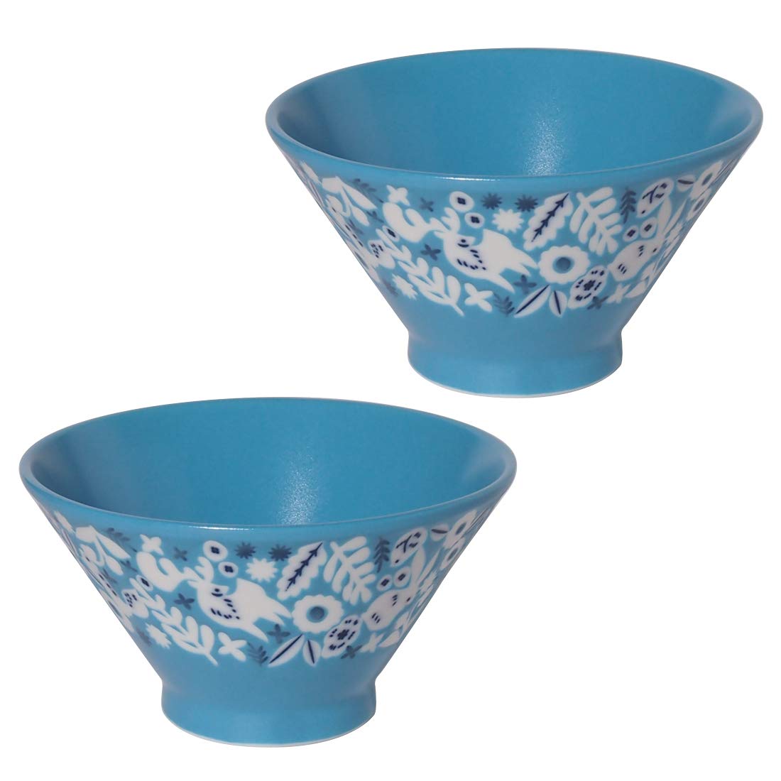 Amazon｜みのる陶器 美濃焼 KUKKA(クッカ) 125ライスボウル アクア