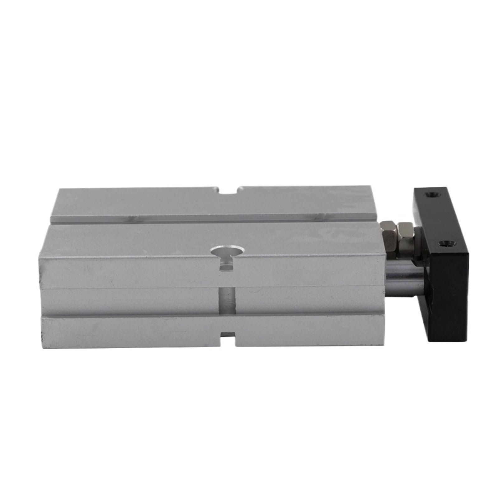 Vérin pneumatique double rod TN en aluminium anodisé haute précision