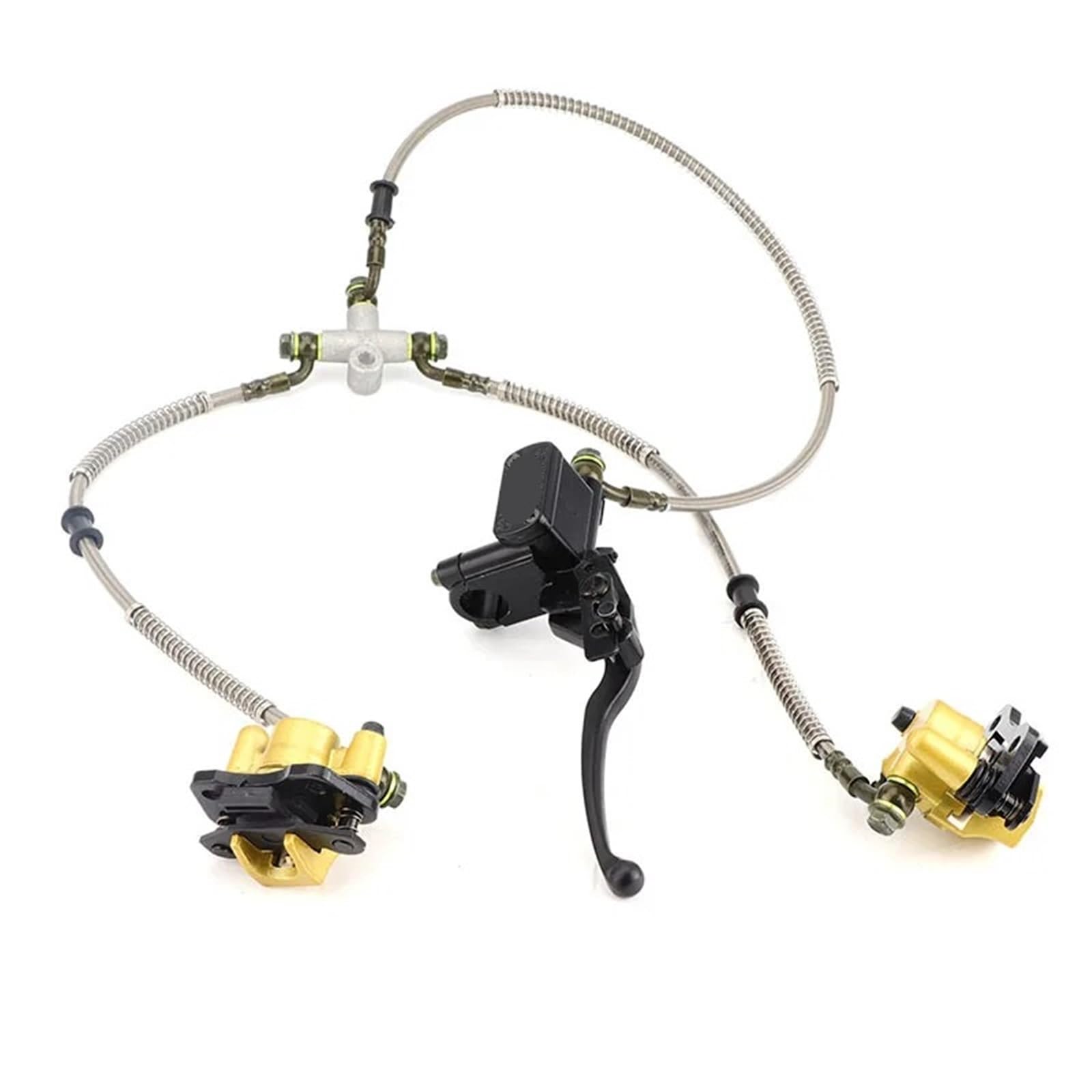 HYDBCNP Forward Brake Pump Motorcycle Rear Brake Pump Fit for 50cc 70cc 90cc 110cc 125cc Quad Bike Parts Front Or Rear Disc Brake Master(Front)