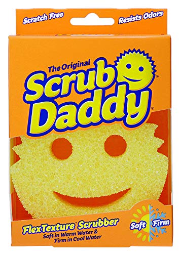 Scrub Daddy multifunctionele spons en dubbele schuurspons - Voor gebruik met warm of koud water