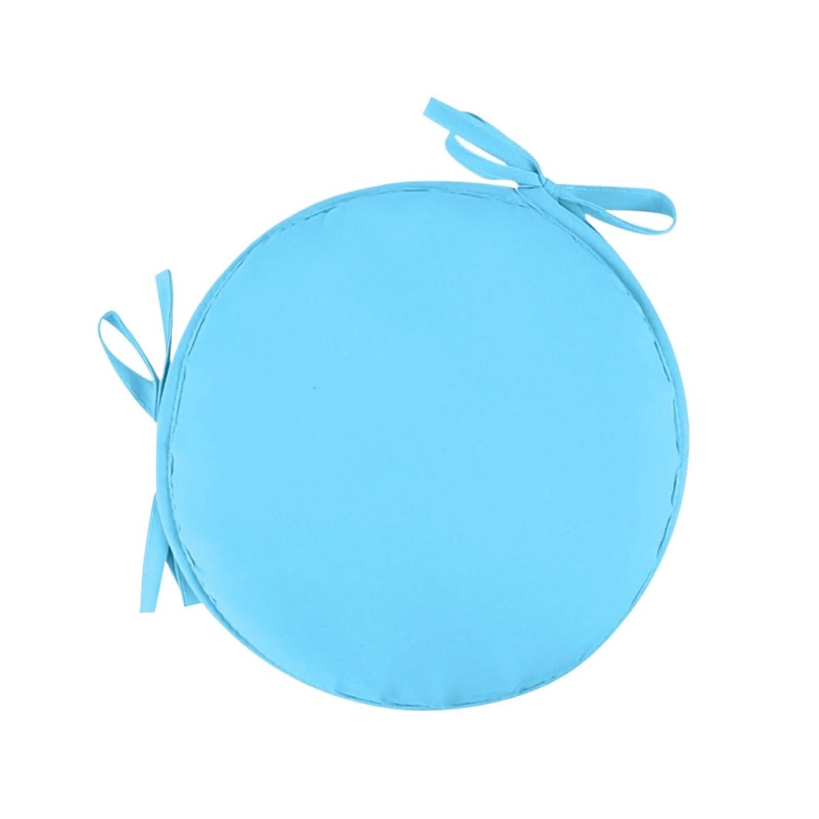 SHENJMAI Stool Covers Round Stool Covers for Round Stools Cover Cushion Stretch Chair Seat Slipcovers(SKY BLUE,38x38cm)